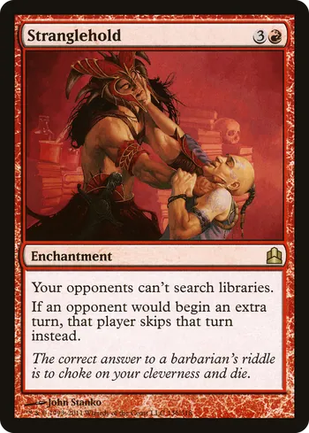 Stranglehold, Magic: The Gathering Karte
