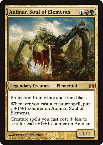 Animar, Soul of Elements, Magic: The Gathering card