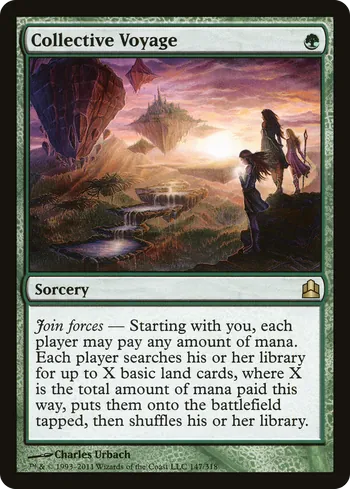 Collective Voyage, Magic: The Gathering card