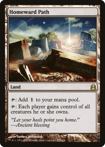 Homeward Path, Magic: The Gathering card