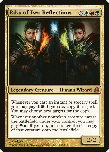 Riku of Two Reflections, Magic: The Gathering card