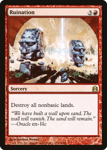 Ruination, Magic: The Gathering card