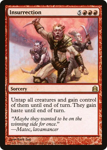Insurrection, Magic: The Gathering Karte
