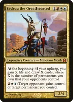Zedruu the Greathearted, Magic: The Gathering Karte