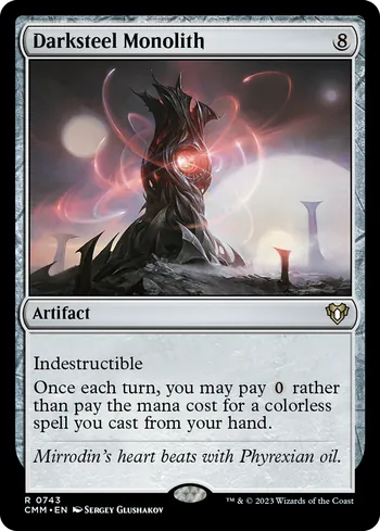 Darksteel Monolith, Magic: The Gathering card