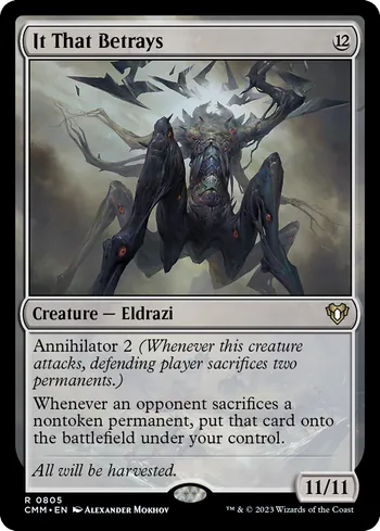 It That Betrays, Magic: The Gathering card