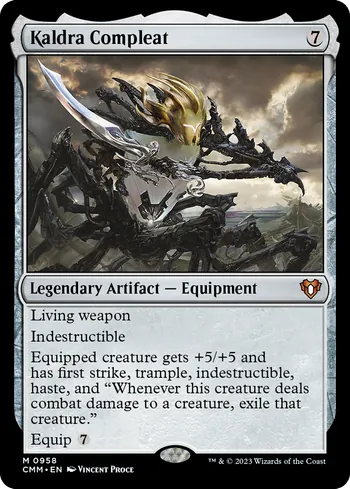Kaldra Compleat, Magic: The Gathering card