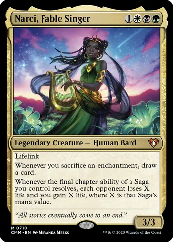 Narci, Fable Singer, Magic: The Gathering Karte