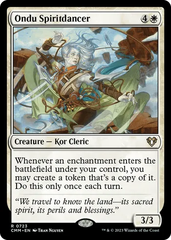 Ondu Spiritdancer, Magic: The Gathering Karte