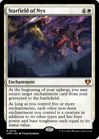 Starfield of Nyx, Magic: The Gathering Karte