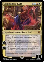 Commodore Guff, Magic: The Gathering card