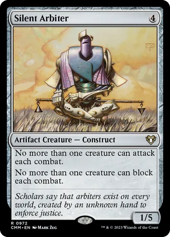 Silent Arbiter, Magic: The Gathering card