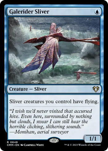 Galerider Sliver, Magic: The Gathering card