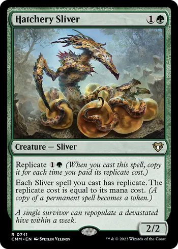 Hatchery Sliver, Magic: The Gathering card