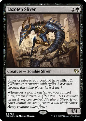 Lazotep Sliver, Magic: The Gathering card