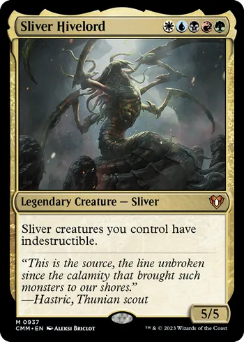 Sliver Hivelord, Magic: The Gathering card