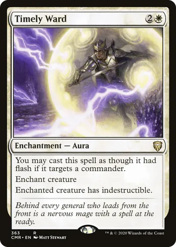 Timely Ward, Magic: The Gathering card