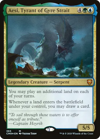 Aesi, Tyrant of Gyre Strait, Magic: The Gathering card