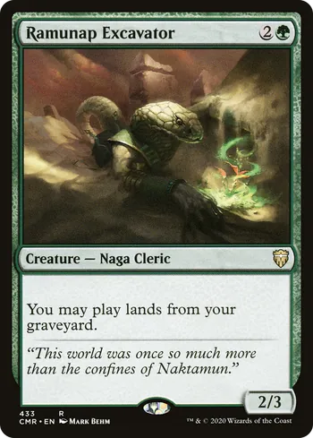 Ramunap Excavator, Magic: The Gathering card