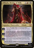 Dihada, Binder of Wills, Magic: The Gathering card