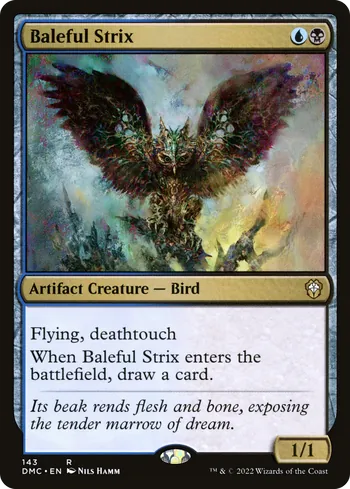 Baleful Strix, Magic: The Gathering card
