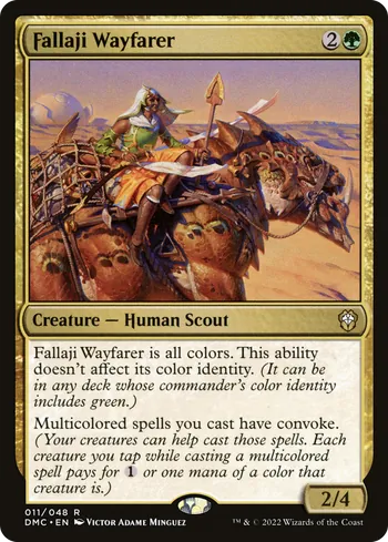 Fallaji Wayfarer, Magic: The Gathering card
