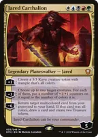 Jared Carthalion, Magic: The Gathering Karte