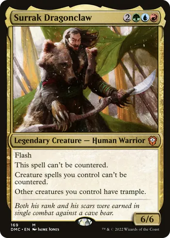Surrak Dragonclaw, Magic: The Gathering card