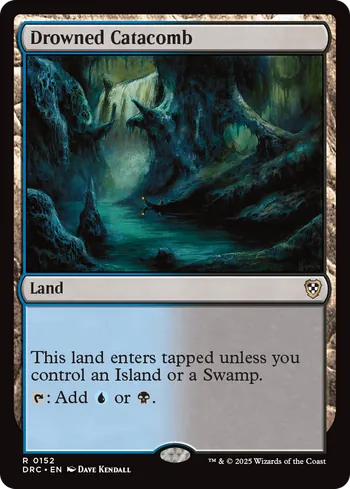 Drowned Catacomb, Magic: The Gathering Karte