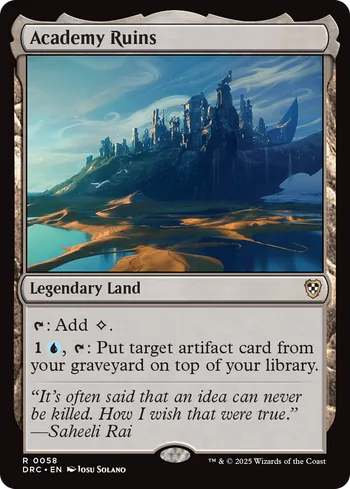 Academy Ruins, Magic: The Gathering card