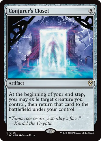Conjurer's Closet, Magic: The Gathering card