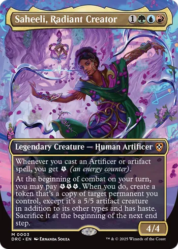 Saheeli, Radiant Creator, Magic: The Gathering card