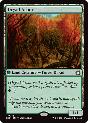 Dryad Arbor, Magic: The Gathering card