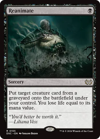 Reanimate, Magic: The Gathering card