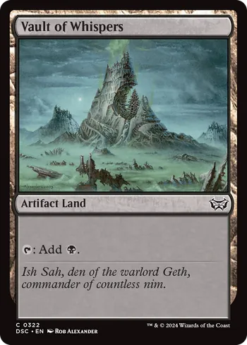 Vault of Whispers, Magic: The Gathering card