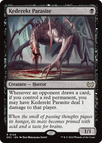 Kederekt Parasite, Magic: The Gathering card