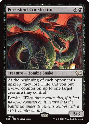 Persistent Constrictor, Magic: The Gathering card