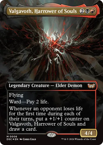 Valgavoth, Harrower of Souls, Magic: The Gathering card