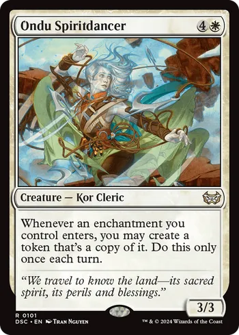 Ondu Spiritdancer, Magic: The Gathering card