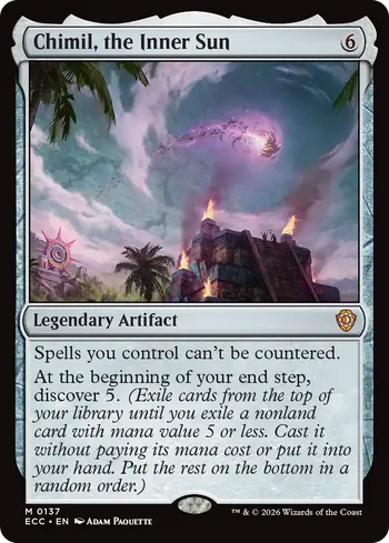 Chimil, the Inner Sun, Magic: The Gathering Karte