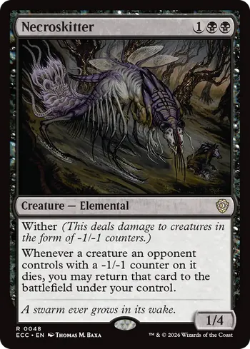 Necroskitter, Magic: The Gathering Karte