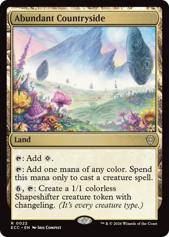 Abundant Countryside, Magic: The Gathering card