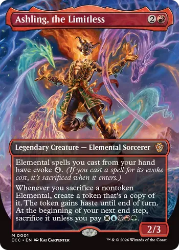 Ashling, the Limitless, Magic: The Gathering card