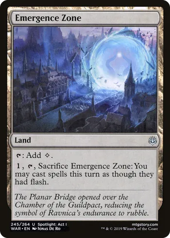 Emergence Zone, Magic: The Gathering card