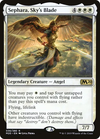 Sephara, Sky's Blade, Magic: The Gathering card