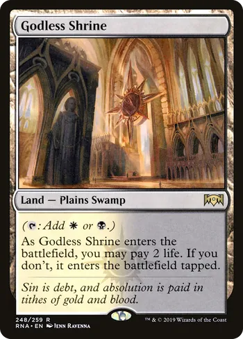 Godless Shrine, Magic: The Gathering card