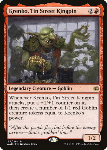 Krenko, Tin Street Kingpin, Magic: The Gathering card