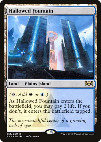 Hallowed Fountain, Magic: The Gathering card