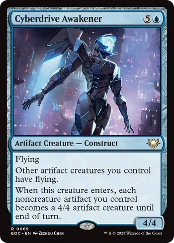 Cyberdrive Awakener, Magic: The Gathering card