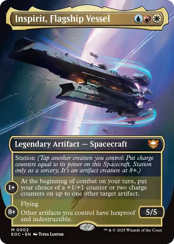 Inspirit, Flagship Vessel, Magic: The Gathering card